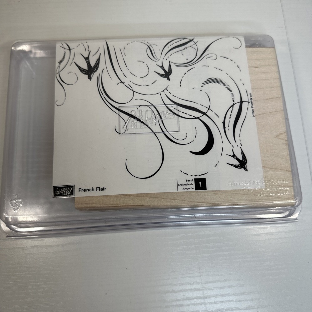 STAMPIN UP - 2006 - French Flair Kit - Unmounted